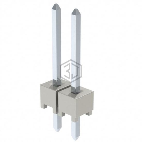 HTSW-102-14-T-S - Samtec Inc. - Rectangular Connectors - Headers, Male Pins