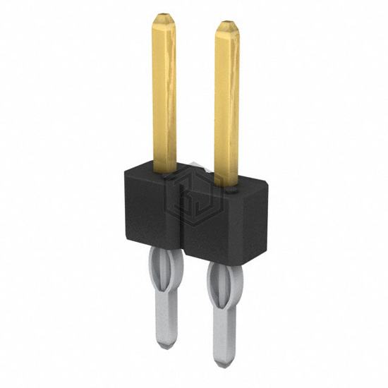 93689-103-02LF - Amphenol ICC (FCI) - Rectangular Connectors - Headers, Male Pins