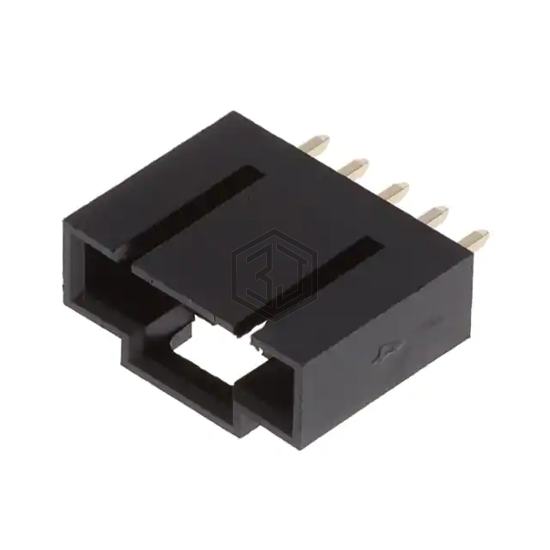 CDR-05-GS - Adam Tech - Rectangular Connectors - Headers, Male Pins
