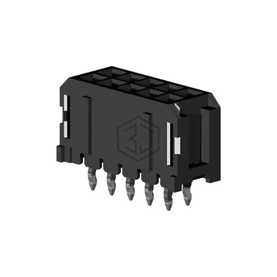 CP3512P1V00-NH - Cvilux USA - Rectangular Connectors - Headers, Male Pins