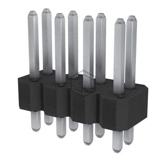 77313-401-08LF - Amphenol ICC (FCI) - Rectangular Connectors - Headers, Male Pins