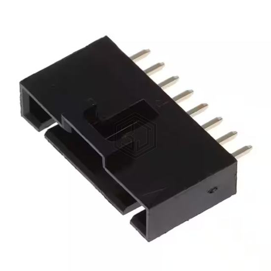 CDR-08-GS - Adam Tech - Rectangular Connectors - Headers, Male Pins