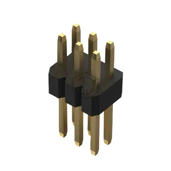 BC035-06-A-0200-0300-L-G - GCT - Rectangular Connectors - Headers, Male Pins