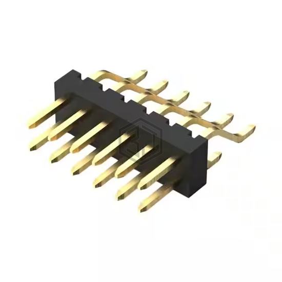 BF135-12-A-0400-0700-0400-L-C - GCT - Rectangular Connectors - Headers, Male Pins