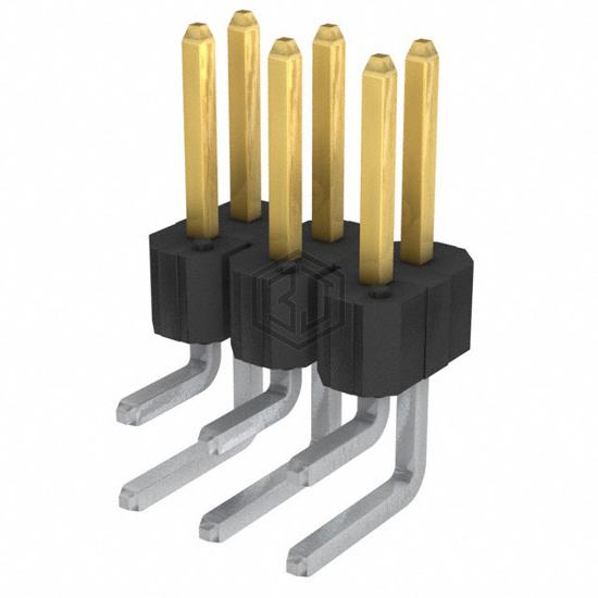 68020-206HLF - Amphenol ICC (FCI) - Rectangular Connectors - Headers, Male Pins