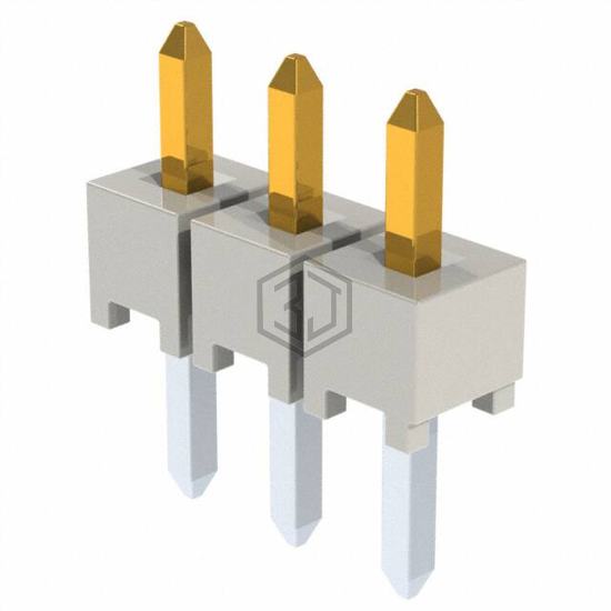 HTSW-103-05-L-S - Samtec Inc. - Rectangular Connectors - Headers, Male Pins
