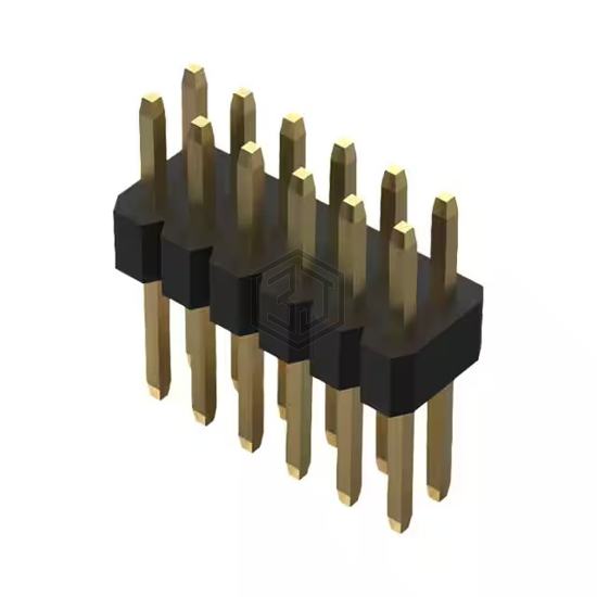 BC035-12-A-0380-0300-L-G - GCT - Rectangular Connectors - Headers, Male Pins