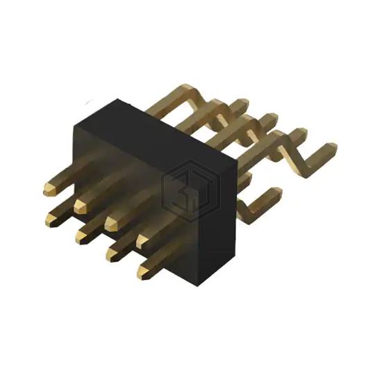 BC057-08-A-A-0150-L-C - GCT - Rectangular Connectors - Headers, Male Pins