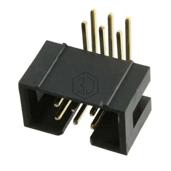 30306-5002HB - 3M - Rectangular Connectors - Headers, Male Pins