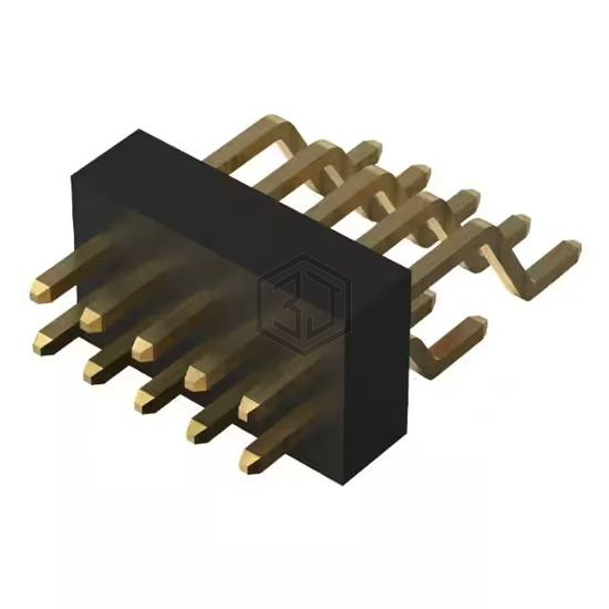 BC057-10-A-A-0150-L-C - GCT - Rectangular Connectors - Headers, Male Pins