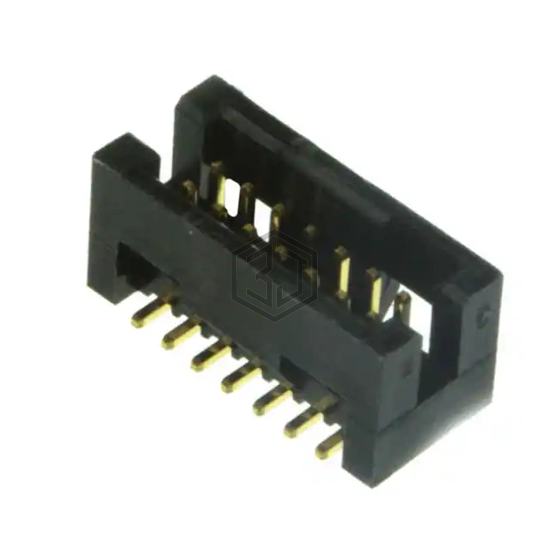 20021221-00214C4LF - Amphenol ICC (FCI) - Rectangular Connectors - Headers, Male Pins