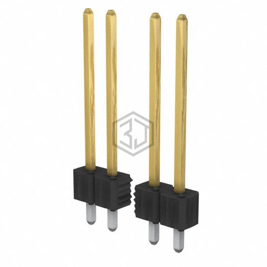 68653-105HLF - Amphenol ICC (FCI) - Rectangular Connectors - Headers, Male Pins
