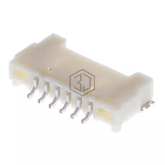 DF14-6P-1.25H(65) - Hirose Electric Co Ltd - Rectangular Connectors - Headers, Male Pins