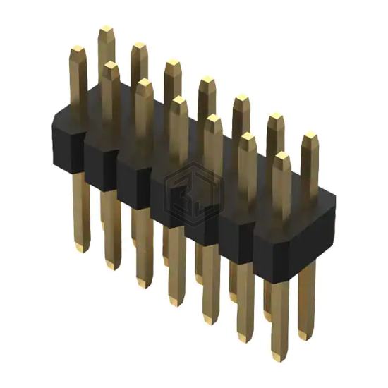 BC035-14-A-0380-0300-L-G - GCT - Rectangular Connectors - Headers, Male Pins