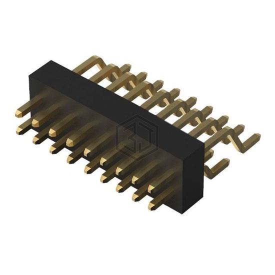 BC057-18-A-A-0150-L-C - GCT - Rectangular Connectors - Headers, Male Pins