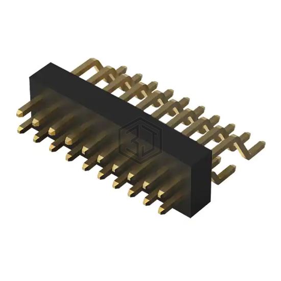 BC057-20-A-A-0150-L-C - GCT - Rectangular Connectors - Headers, Male Pins