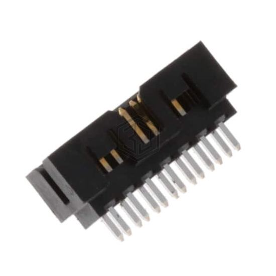 1-2842238-4 - TE Connectivity AMP Connectors - Rectangular Connectors - Headers, Male Pins