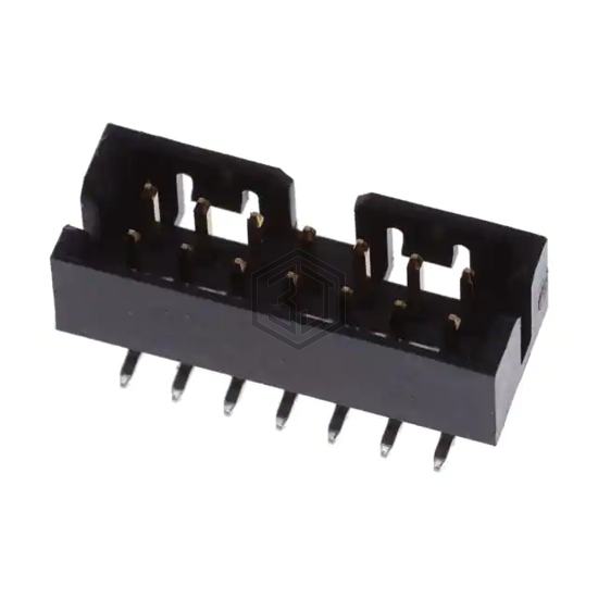 1-2842244-4 - TE Connectivity AMP Connectors - Rectangular Connectors - Headers, Male Pins