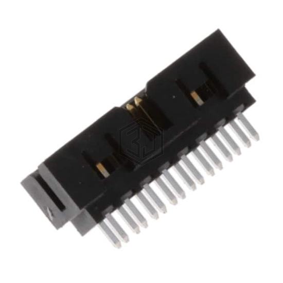 1-2842236-6 - TE Connectivity AMP Connectors - Rectangular Connectors - Headers, Male Pins