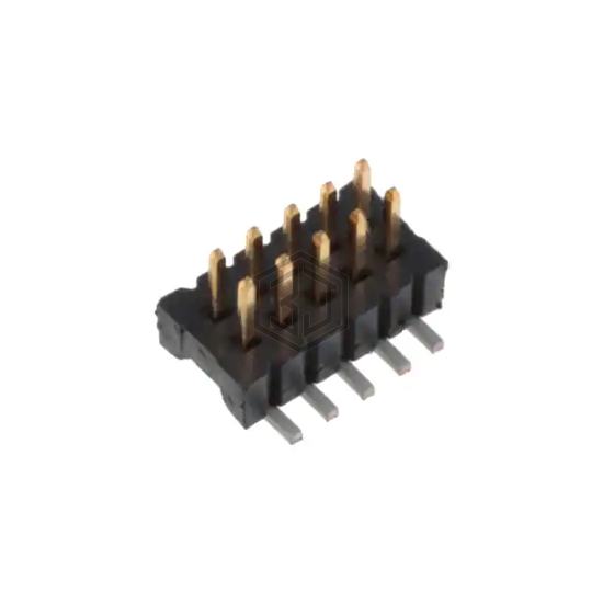 1MM-HU-D05-VS-00-F-TBP - TE Connectivity AMP Connectors - Rectangular Connectors - Headers, Male Pins