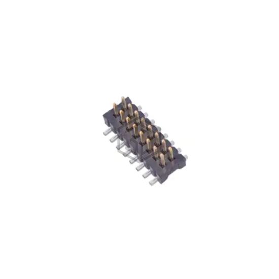 1MM-HU-D08-VS-00-F-TBP - TE Connectivity AMP Connectors - Rectangular Connectors - Headers, Male Pins