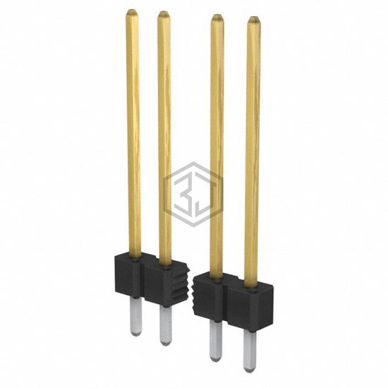 77311-129-16LF - Amphenol ICC (FCI) - Rectangular Connectors - Headers, Male Pins