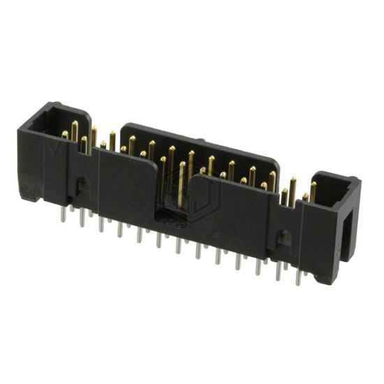 N2526-6002-RB - 3M - Rectangular Connectors - Headers, Male Pins