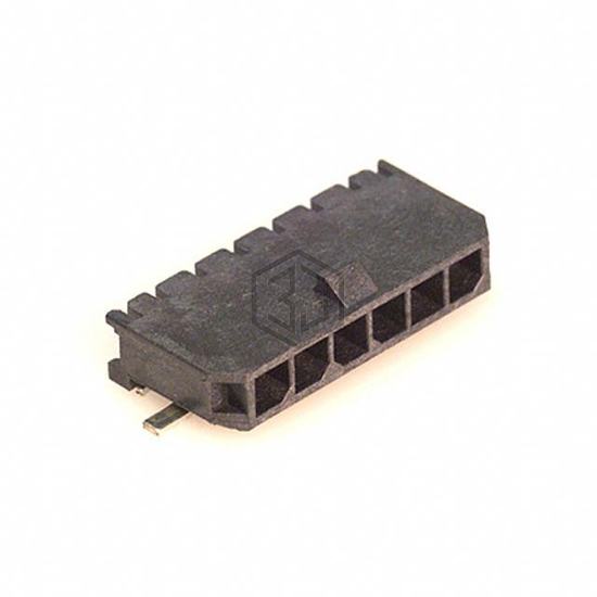 0436500613 - Molex - Rectangular Connectors - Headers, Male Pins