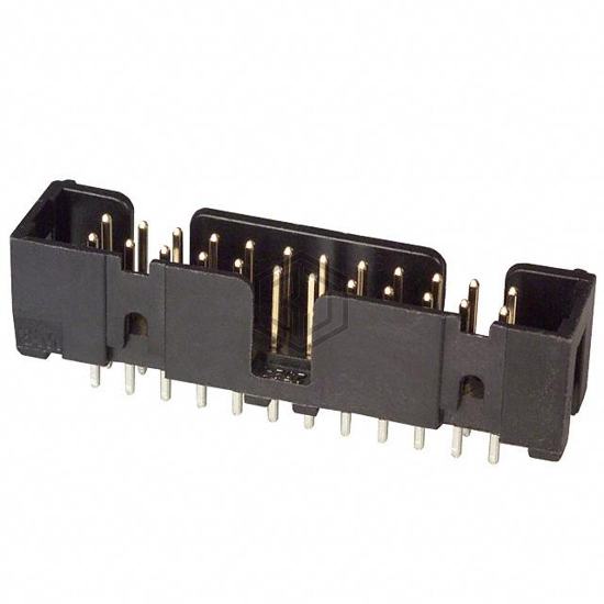 N2524-6003-RB - 3M - Rectangular Connectors - Headers, Male Pins