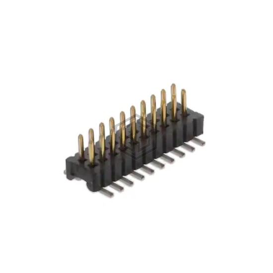 1MM-HU-D10-VS-00-F-TBP - TE Connectivity AMP Connectors - Rectangular Connectors - Headers, Male Pins