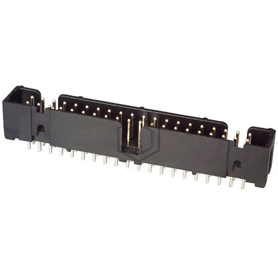 N2534-6002-RB - 3M - Rectangular Connectors - Headers, Male Pins