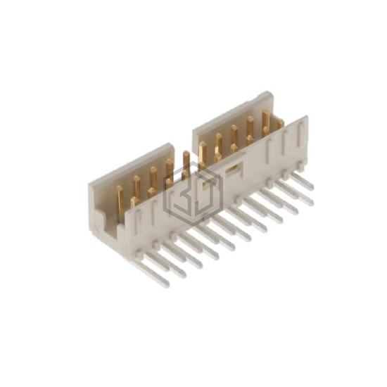 98464-S61-20ULF - Amphenol ICC (FCI) - Rectangular Connectors - Headers, Male Pins