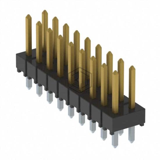 HTSW-109-07-S-D - Samtec Inc. - Rectangular Connectors - Headers, Male Pins