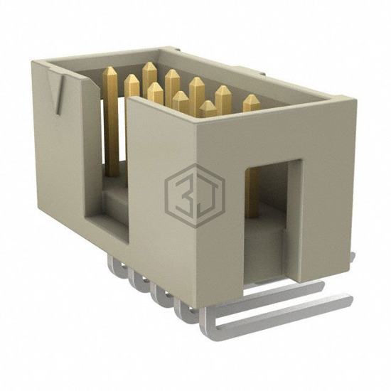 HTST-105-04-L-D-RA - Samtec Inc. - Rectangular Connectors - Headers, Male Pins
