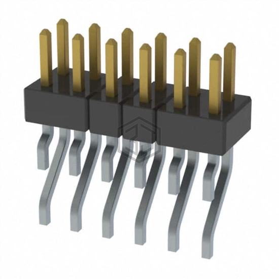 MMT-106-01-L-DH - Samtec Inc. - Rectangular Connectors - Headers, Male Pins