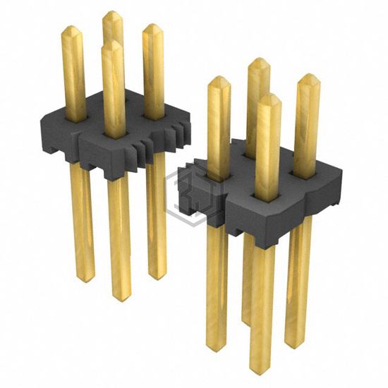 MTLW-110-07-G-D-170 - Samtec Inc. - Rectangular Connectors - Headers, Male Pins