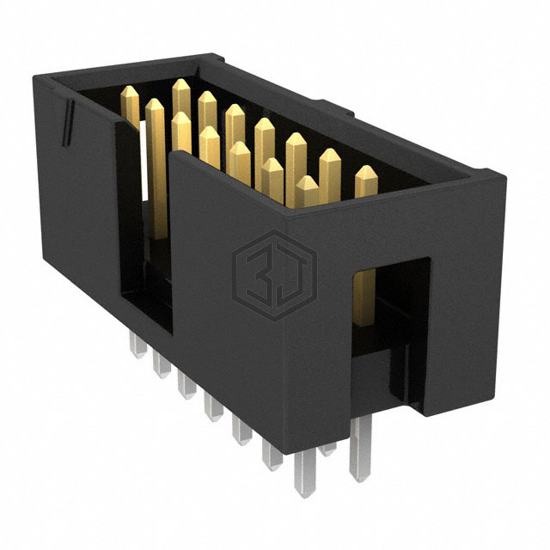 TSS-107-01-L-D - Samtec Inc. - Rectangular Connectors - Headers, Male Pins
