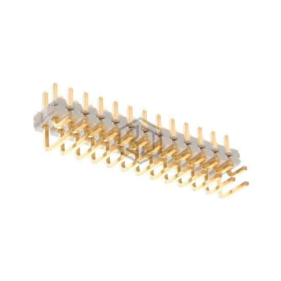 HMTSW-113-07-G-D-130-RA - Samtec Inc. - Rectangular Connectors - Headers, Male Pins