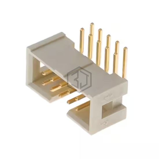 HTST-105-04-G-D-RA - Samtec Inc. - Rectangular Connectors - Headers, Male Pins