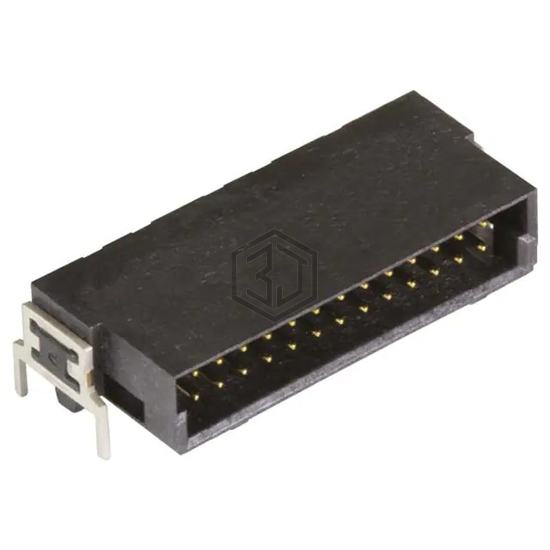 15151002401000 - HARTING - Rectangular Connectors - Headers, Male Pins