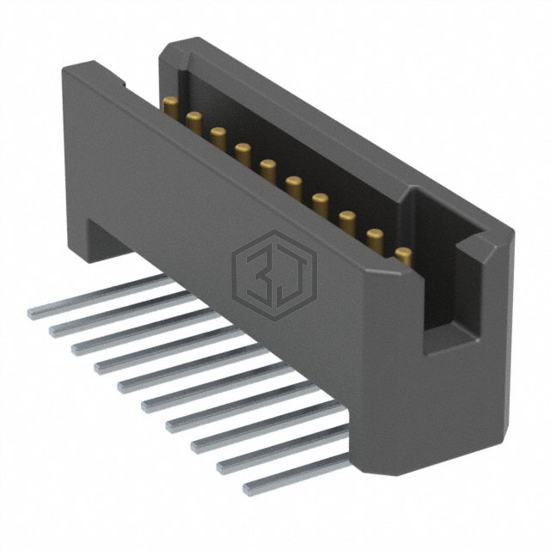 TFM-110-01-L-S-RA - Samtec Inc. - Rectangular Connectors - Headers, Male Pins