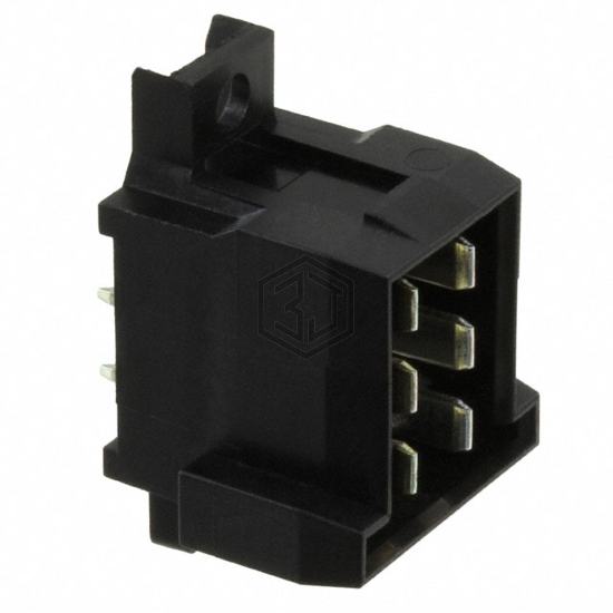 963357-5 - TE Connectivity AMP Connectors - Rectangular Connectors - Headers, Male Pins