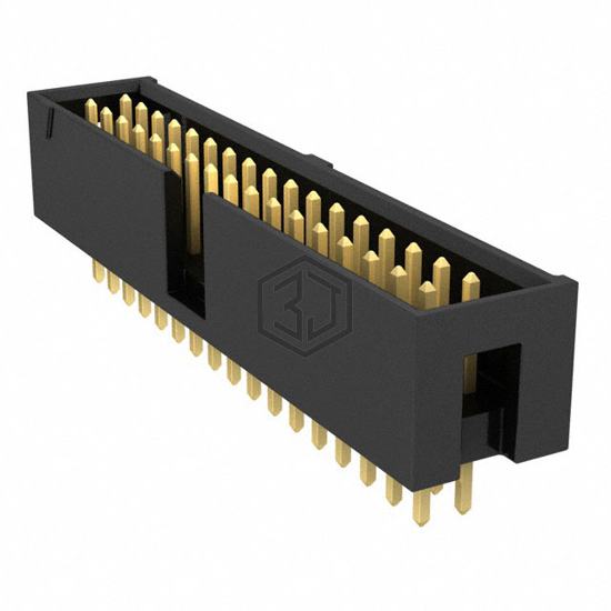 TSS-117-01-G-D - Samtec Inc. - Rectangular Connectors - Headers, Male Pins