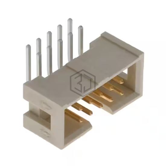 HTST-105-04-S-D-RA - Samtec Inc. - Rectangular Connectors - Headers, Male Pins