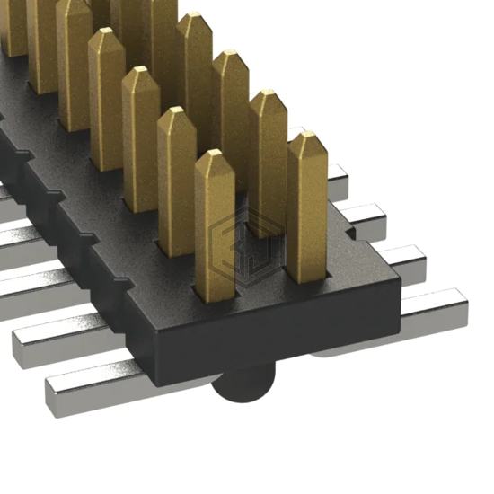 FTS-114-02-L-DV-A - Samtec Inc. - Rectangular Connectors - Headers, Male Pins