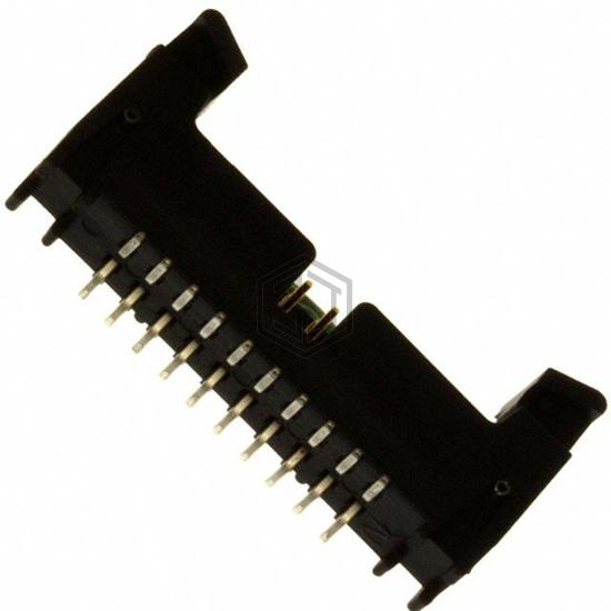 155220-2300-RB - 3M - Rectangular Connectors - Headers, Male Pins