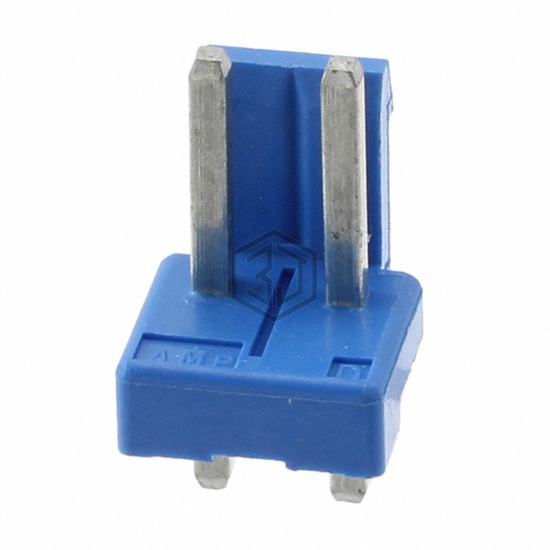 3-1123723-2 - TE Connectivity AMP Connectors - Rectangular Connectors - Headers, Male Pins