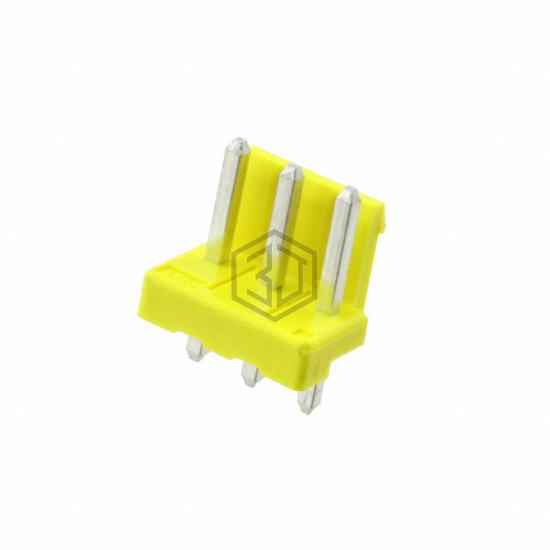 2-1123723-3 - TE Connectivity AMP Connectors - Rectangular Connectors - Headers, Male Pins