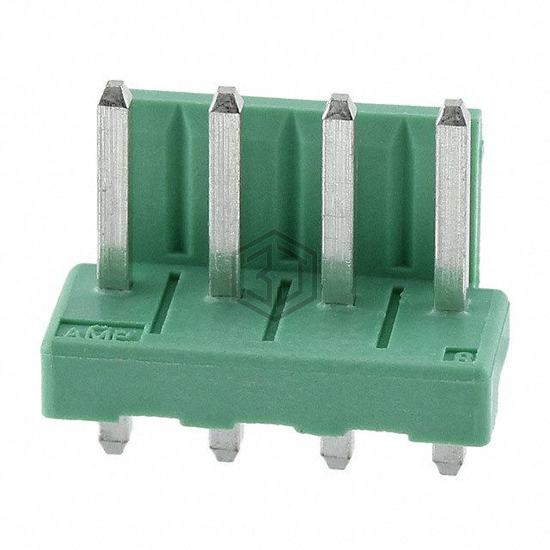6-1123723-4 - TE Connectivity AMP Connectors - Rectangular Connectors - Headers, Male Pins