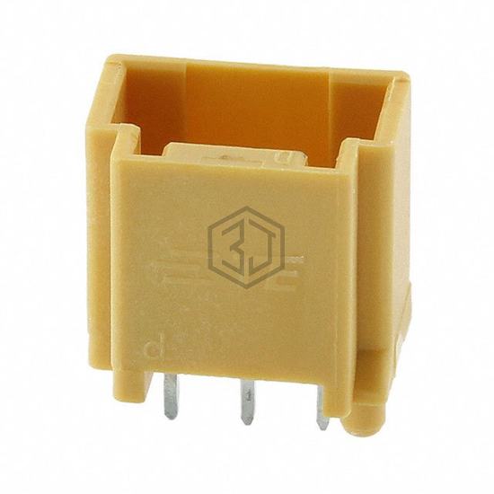 3-1871843-3 - TE Connectivity AMP Connectors - Rectangular Connectors - Headers, Male Pins